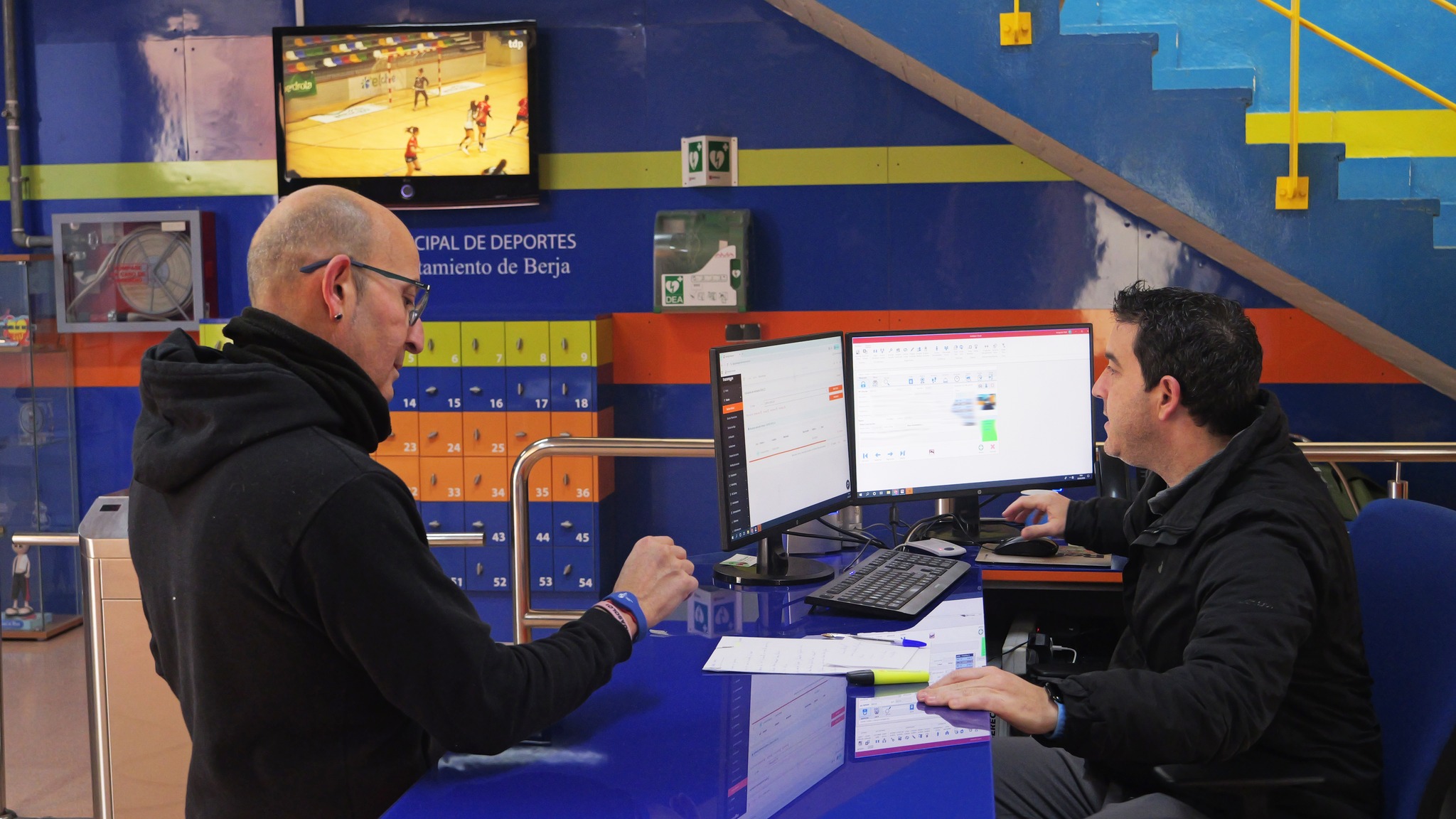 El Pabellón de Deportes de Berja implanta un nuevo sistema de gestión de usuarios